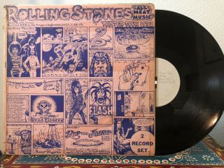 The Rolling Stones All Meet Music Rare 2xlp Unofficial Blues Rock