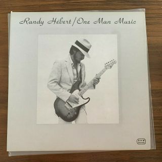 Randy Hébert One Man Music Rare Private Press Modern Soul Electro Boogie Lp Vg,