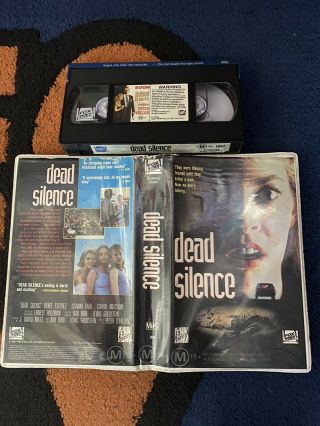 Dead Silence Vhs/ Rare & Horror/thriller Fox Video