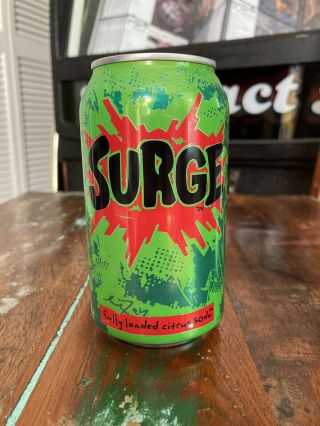 Vintage Surge Soda Can - Coca Cola Company,  1996 Rare Empty