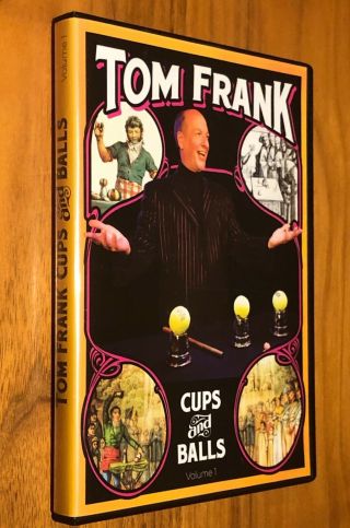 Tom Frank Cups & Balls Volume 1 Magic Dvd Ultra - Rare