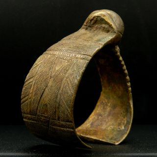 Kyra Antique Bronze Bracelet - Currency Bracelet - West Africa - 1800s/1900s