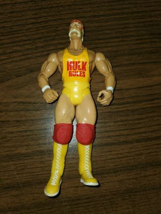 Wwe Jakks Classic Superstars Hulk Hogan Action Figure Hulk Rules Rare Hollywood