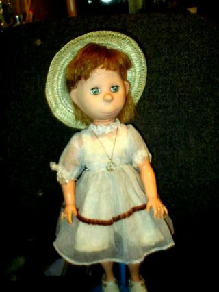 Brook Glad Pearl Pitiful Pearl Doll In Blue Rare Sheer Party Dress