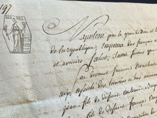 Napoleon Related Document 1806
