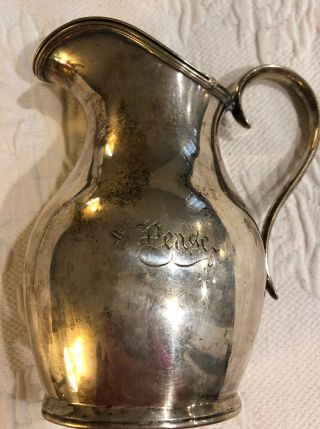 Vintage Teapot Silver Plate Ames Mfg.  Co.  Antique Famous Sword Maker Civil War