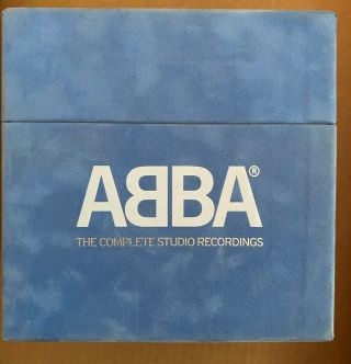 Abba The Complete Studio Recordings Box Set Rare,  Bonus Look Cond.