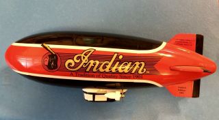 Diecast Indian Motorcycle Blimp Limited Edition 1999 Rare & Pristine
