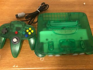 Nintendo 64 Console Jungle Green,  Controller Rare