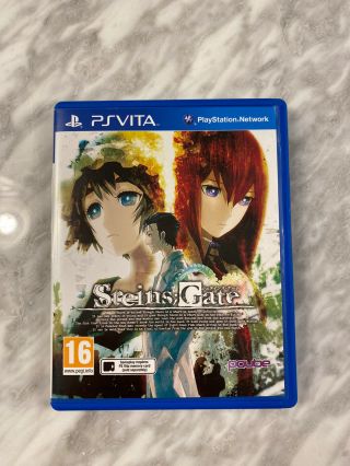 Sony Playstation Ps Vita Rare Steins Gate Complete Game And Case