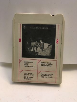 The Velvet Underground S/t 8 - Track Tape Rare Lou Reed Mgm B 84617