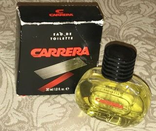 Rare Vintage Formula Carrera Eau De Toilette 1 Oz Bottle 85 Full