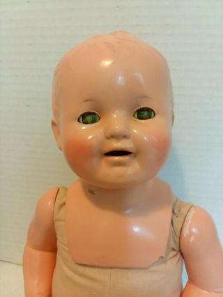 1935 Effanbee Lovums Composition Antique Baby Doll 18.  5 Inch Project