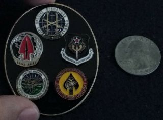 Rare Special Forces Jsoc Socom Usasoc Navy Seal Marsoc Afsoc Us Challenge Coin