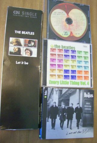 The Beatles (cds) Live At The Bbc,  Every Little Thing,  & (rare Collectors Items)