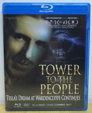 Tower To The People.  Tesla’s Dream At Wardenclyffe Continues (blu - Ray/dvd) Rare