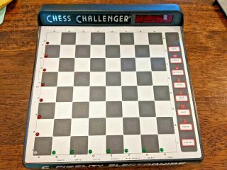 Fidelity Computer Electronic Chess Game Model 6093 VERIFIED Excel Display RARE 2