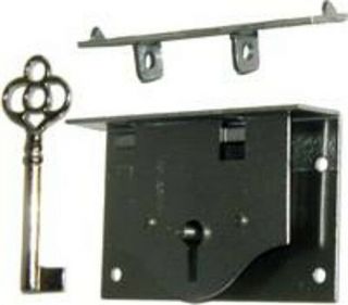 Half Mortise Chest Lid Lock With Key M1808