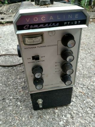 Rare Vocaline Commaire Pt - 27 Cb Radio