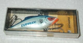 Nos - Vintage Rapala Advertising Lure - Rare " Evinrude " - In Cb Box