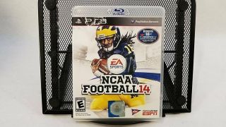 Ncaa Football 14 Playstation 3 (ps3) Video Game (complete - Rare Oop)