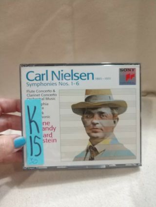 Carl Nielsen Symphonies Nos 1 - 6 Eugene Ormandy Leonard Bernstein 4 Disc Set Rare