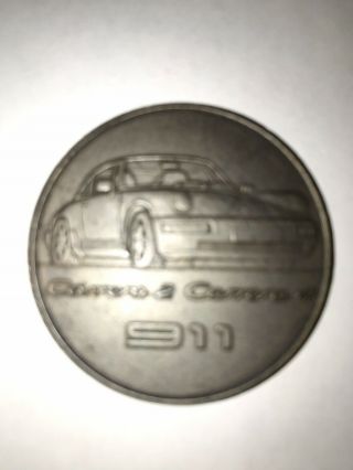 1990 Rare Coin: Porsche 911 Carrera 2 Carrera 4 Die Neue Carrera Generation