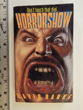 Horrorshow By Ron Dee & David Darke (1994,  Paperback) - Horror - Rare - Halloween