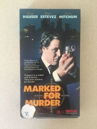 Marked For Murder (1990,  Vhs) Wings Hauser,  Rare Action Thriller