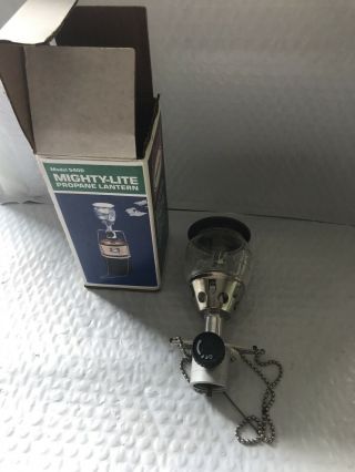 Vintage Primus Mighty - Lite Propane Lantern Model 5400 W/ Box