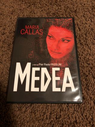 Medea (1969) Pier Paolo Pasolini Very Rare Dvd / Hard To Find Film