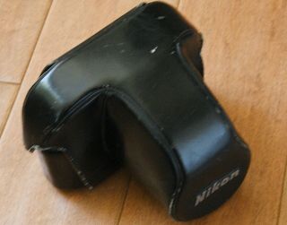 Rare Nikon Ch - 4 Case For F2 Black For 50/35/24/28mm F2as F2s Era Body & Lens