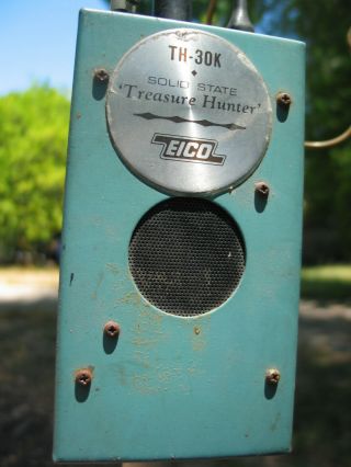 Vtg EICO TH - 30K Treasure Hunter Solid State Metal Detector Rare 2