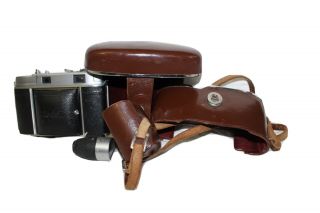 Rare Vintage Kodak Retina Ii C Type 014 Camera,  Leather Case And Strap
