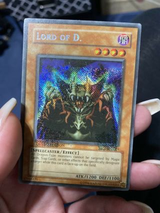 Yugioh Lord Of D.  Bpt - 004 Limited Edition Secret Rare