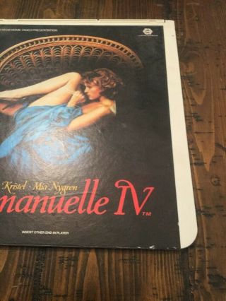Emmanuelle lV Ced Videodisc Rare 3