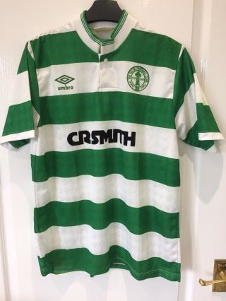 Rare Vintage Retro Celtic Umbro Football Shirt Centenary 1988 2
