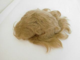 Vintage Blonde Mohair Doll Wig For Doll Head 13 