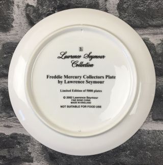 Freddie Mercury (Queen) Lawrence Seymour Limited Edition Plate - Rare 2