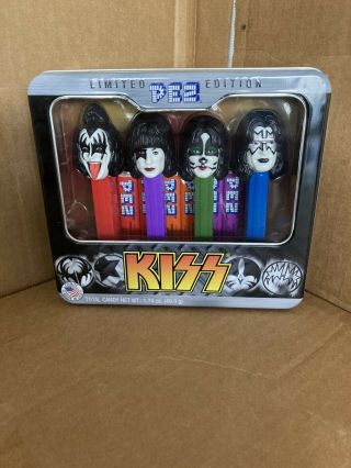 Kiss Pez Limited Edition Pez Set 2012 Rare Music Candy