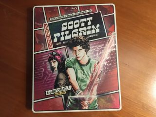 Scott Pilgrim Vs.  The World (blu - Ray/dvd,  Limited Steelbook,  2013,  Rare)