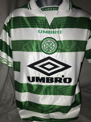 Celtic Home Shirt 1997/98 Medium Rare And Vintage