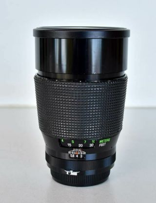 Rare Nikon F - Mount Vivitar Series 1 F3 200mm Lens