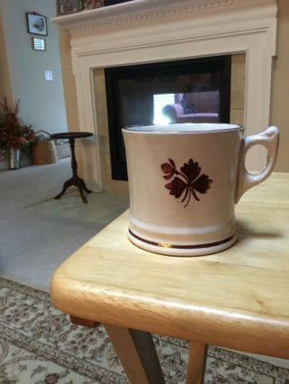 Antique Royal Ironstone China Tea Leaf Mug With Handle