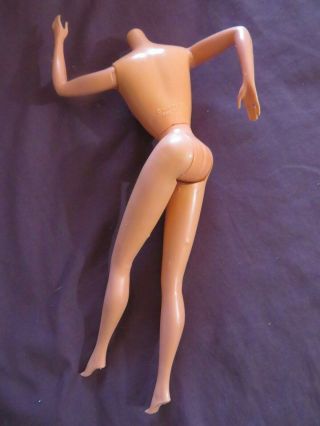 RARE Vintage 1977 Mattel Superstar Era Pink Barbie Doll BODY Parts Play OOAK NR 3