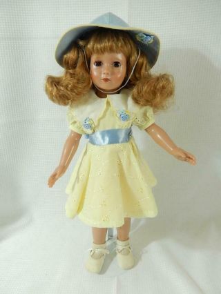 Vintage Effanbee Louise American Children Doll,  17 ",  Gc