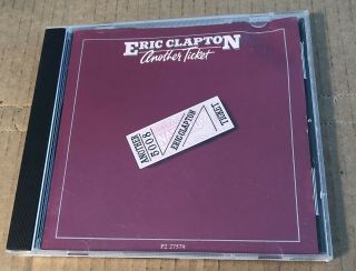 Eric Clapton Another Ticket Cd Rare 1987 Polydor Made In Germany Cream Yardbirds