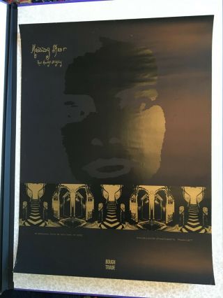 MAZZY STAR SHE HANGS BRIGHTLY 1990 ROUGH TRADE LITHO/SCREEN POSTER RARE 2