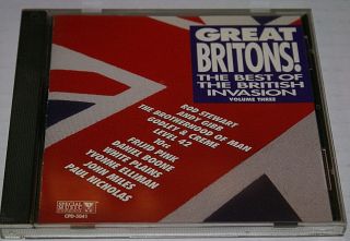 Rod Stewart - Great Britons The Best Of The British Invasion,  Vol.  3 - Cd Rare