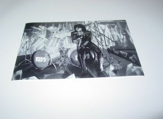 Kiss 8x12 Photo Eric Carr Rare Candid I Video Shoot Music Elder Album 1981 9